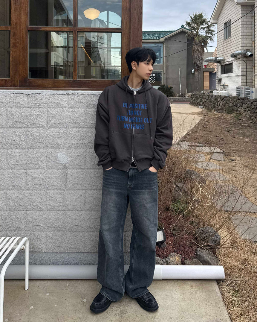 薄款更耐穿🍃Be Positive開胸衛衣｜3色入