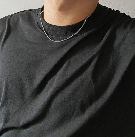 Basic snake chain necklace