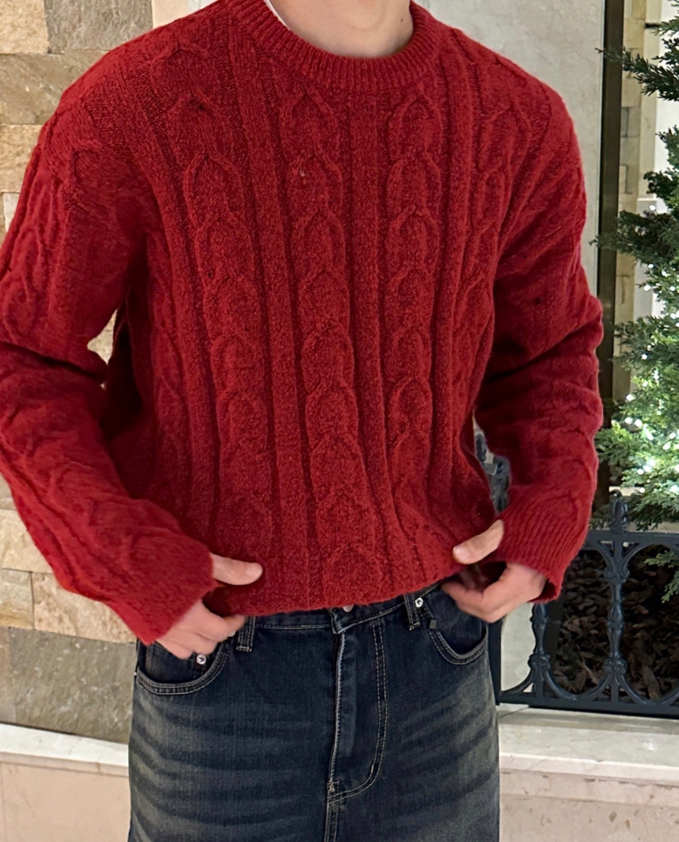 新年回饋價🧧韓製麻花針織衫｜6色入