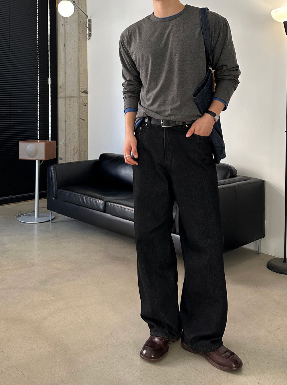 （1＋1）超親膚！韓製柔軟圓領長袖T恤｜9色入