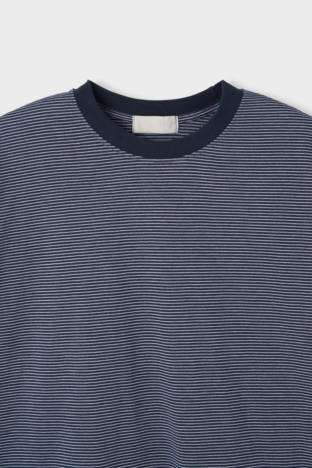 美式復古橫間短款純棉短袖｜3色入