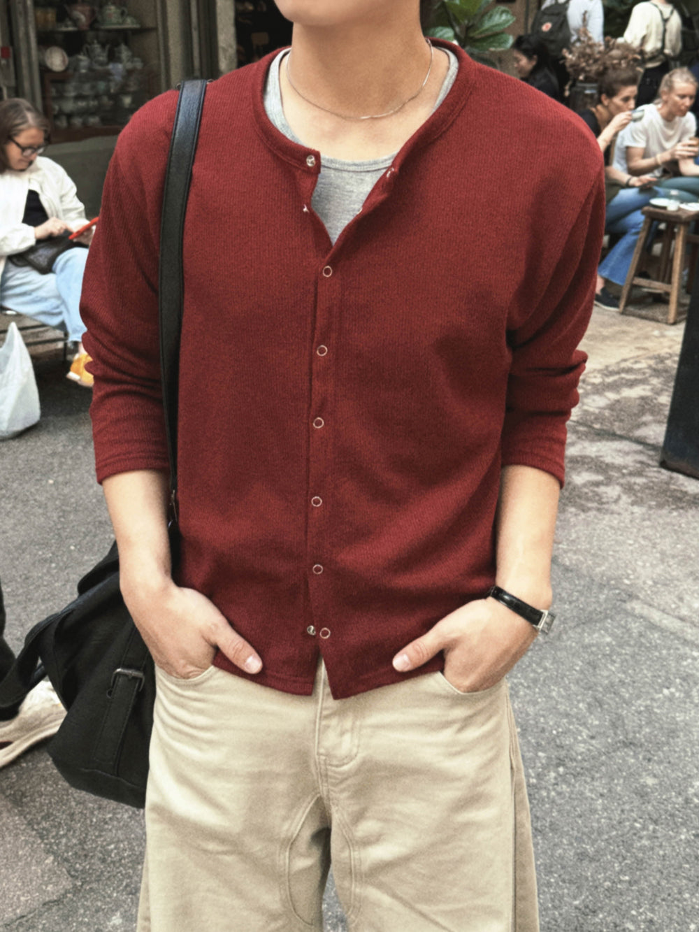 初春必入🍃輕盈百搭短款開胸針織衫｜5色入