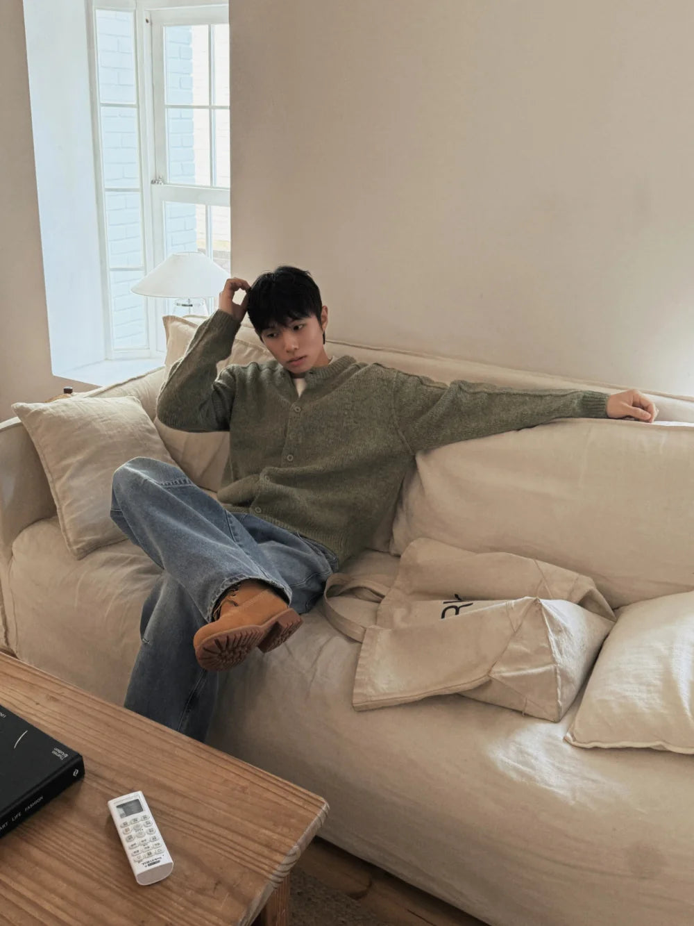 美式街頭感☄️水洗牛仔微闊形牛仔褲｜7色入