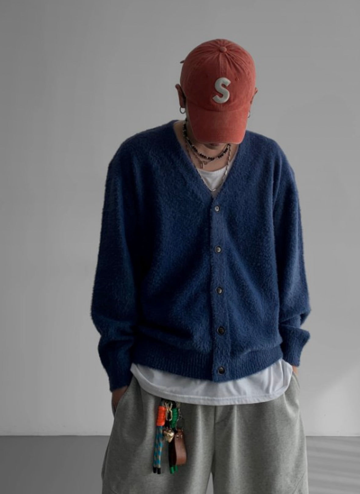 (多色可選!)高質柔軟馬海毛開胸針織外套｜12色入