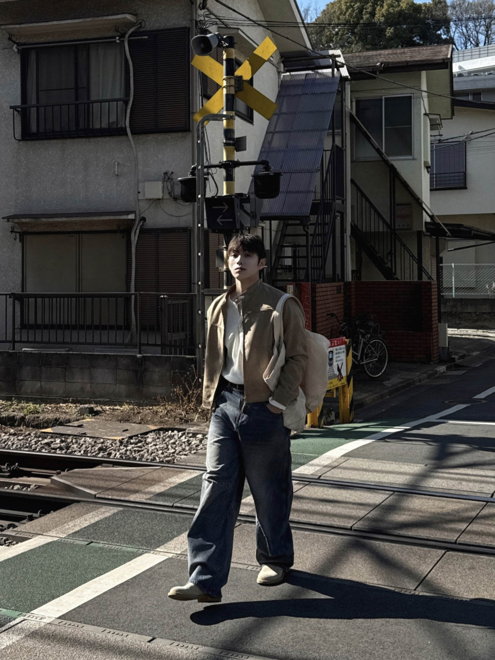 約會必備！紳士風麂皮外套｜2色入