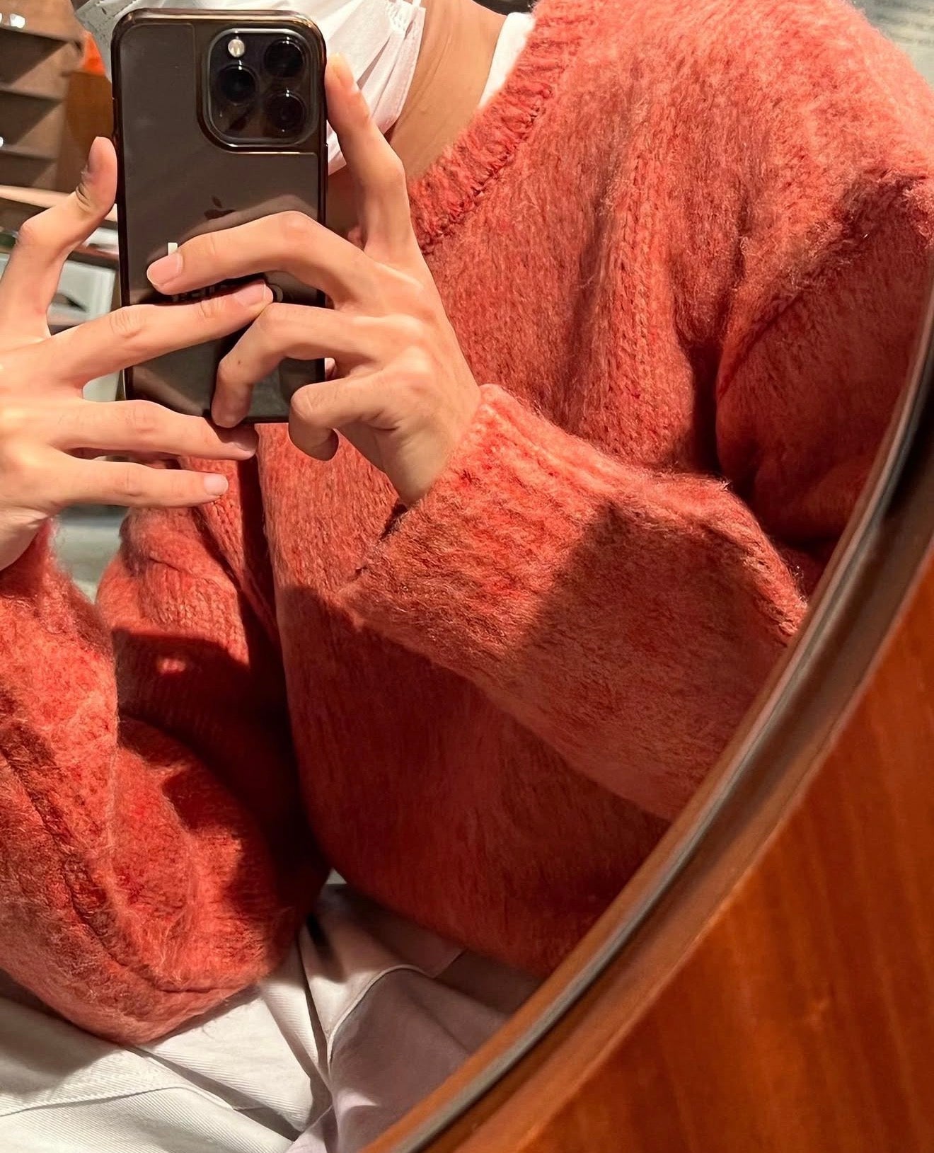 超多顏色選擇🎨馬海毛混色寬鬆針織衫｜10色入