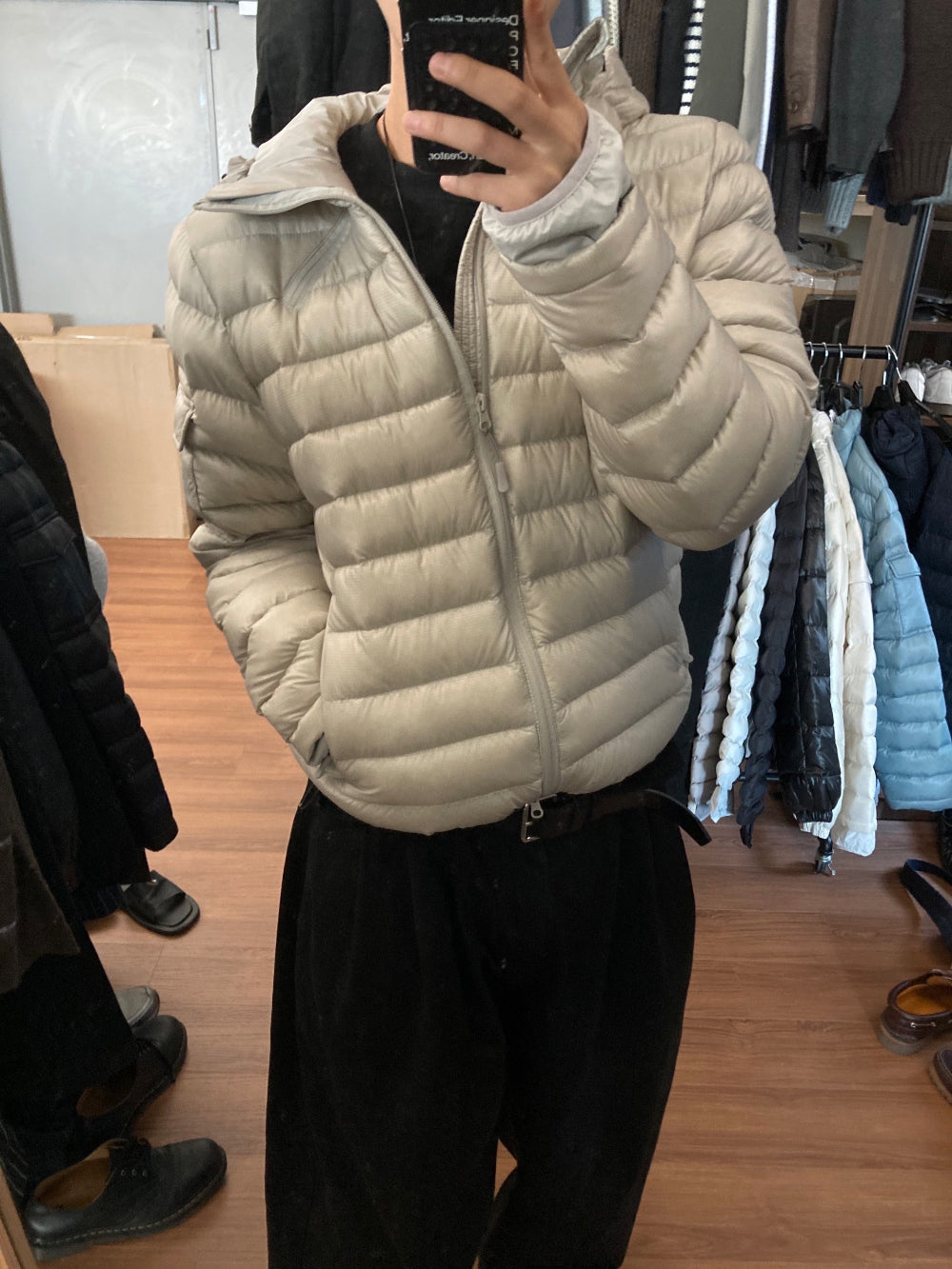 PREMIUM品質保證👑韓系基礎款9:1羽絨｜4色入