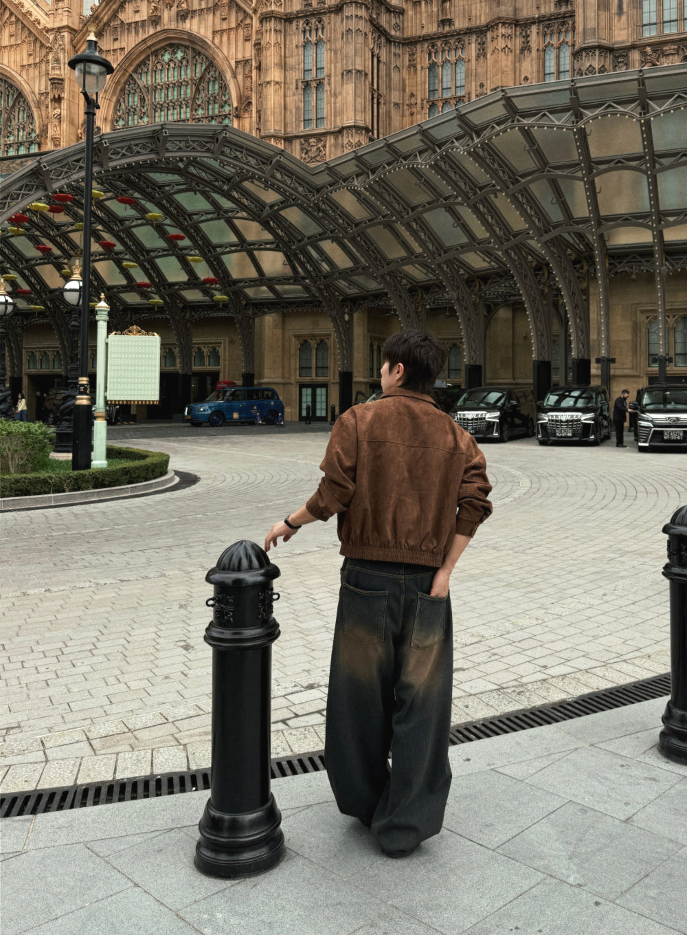 PREMIUM👑簡約款哈靈頓麂皮外套｜3色入