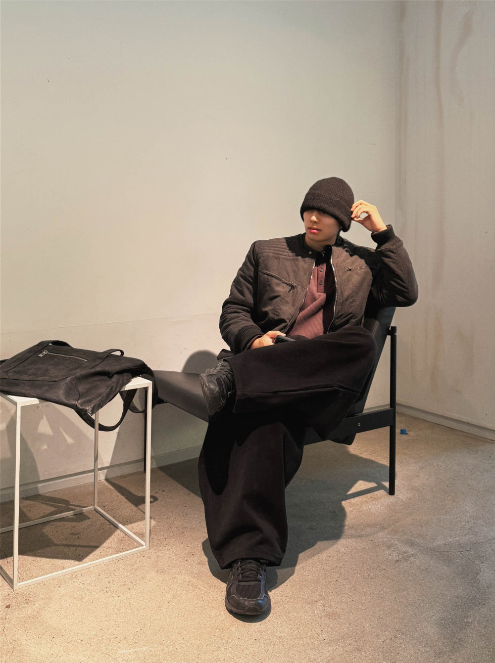 含內絨✔️百搭款寬鬆廓型休閒褲｜3色入