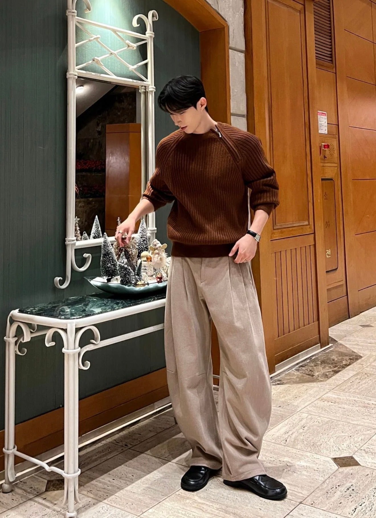 側拉鍊質感針織衫｜6色入