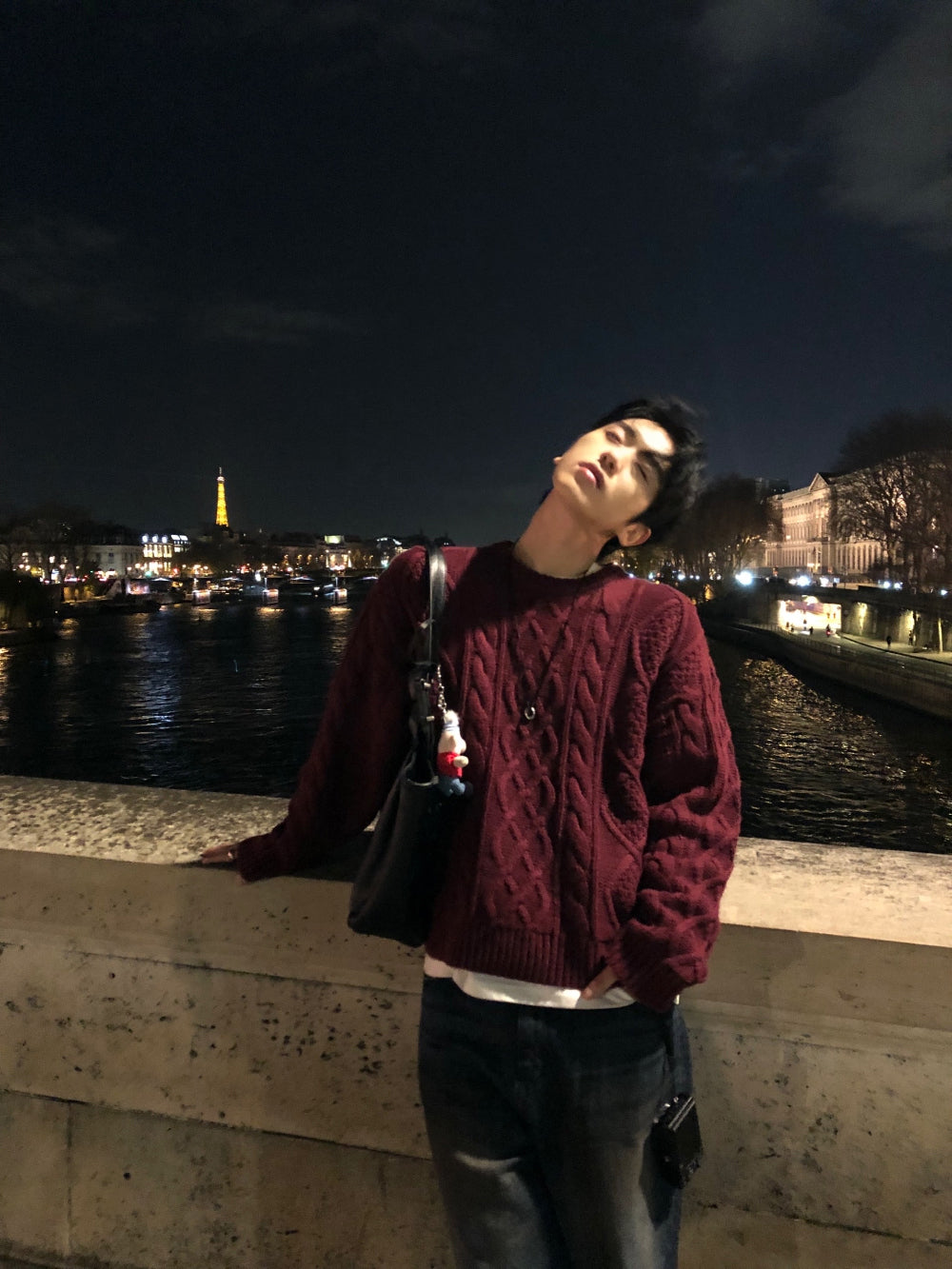 50%羊毛🐑漁夫紋麻花針織衫｜4色入