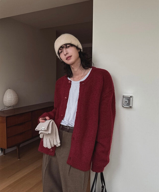 節日推薦🎅🏻輕熟質感開胸針織外套｜6色入