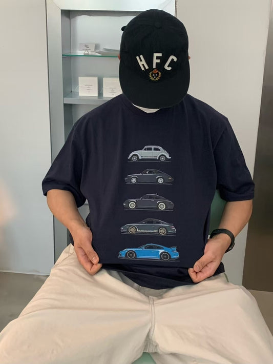 Porsche911 印花短袖