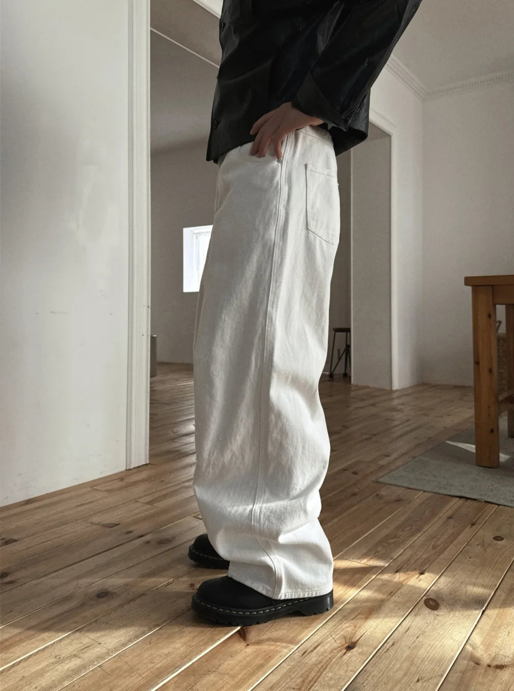 美式街頭感☄️水洗牛仔微闊形牛仔褲｜7色入