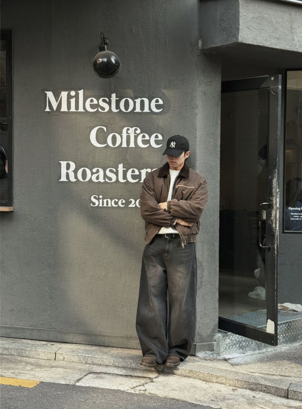 PREMIUM👑韓製重工短版拼接工裝外套｜2色入