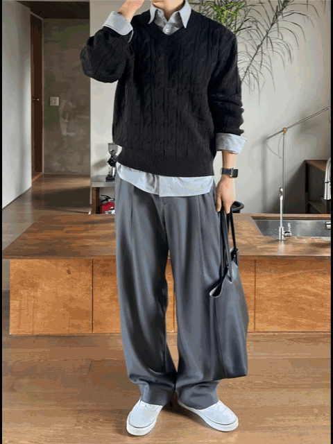 福利價🧧廓型雙褶寬鬆西裝褲｜5色入