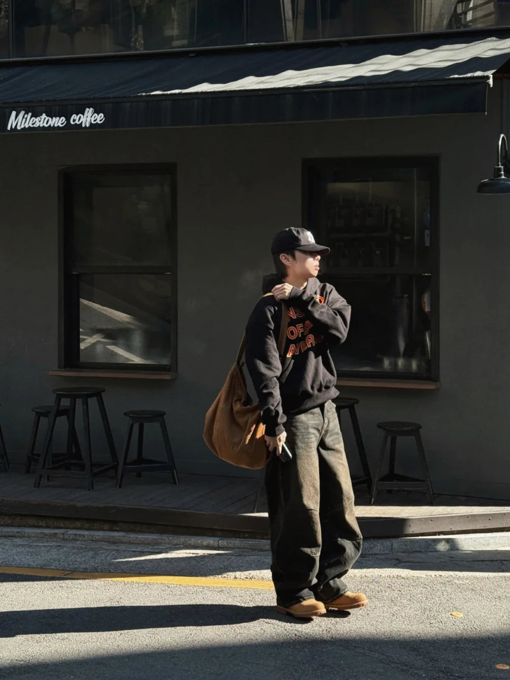 美式街頭感☄️水洗牛仔微闊形牛仔褲｜7色入