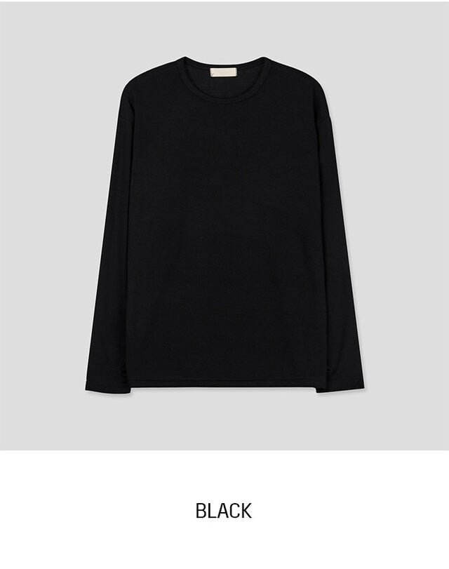 HEAT UP🍁基礎款質感圓領長袖｜4色入
