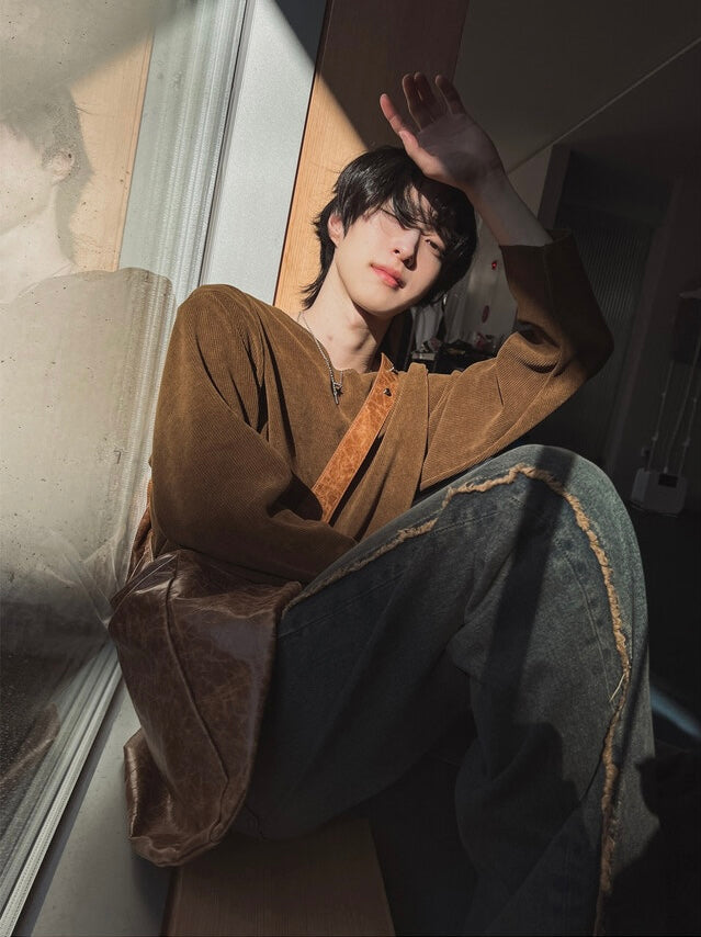 [氣質款]微V領內搭/單穿長袖