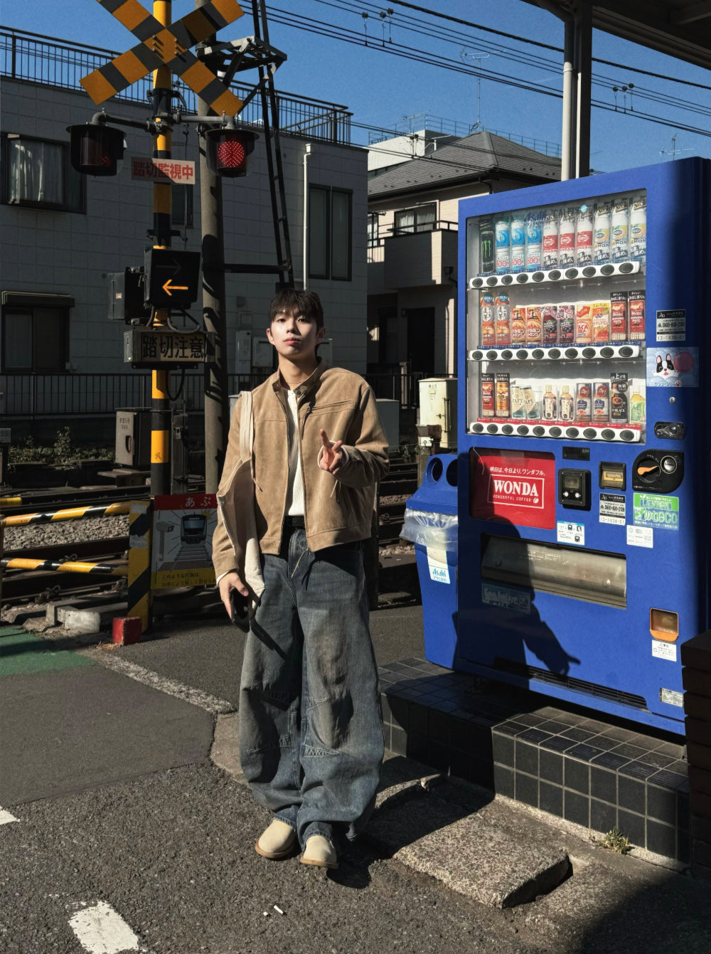 約會必備！紳士風麂皮外套｜2色入