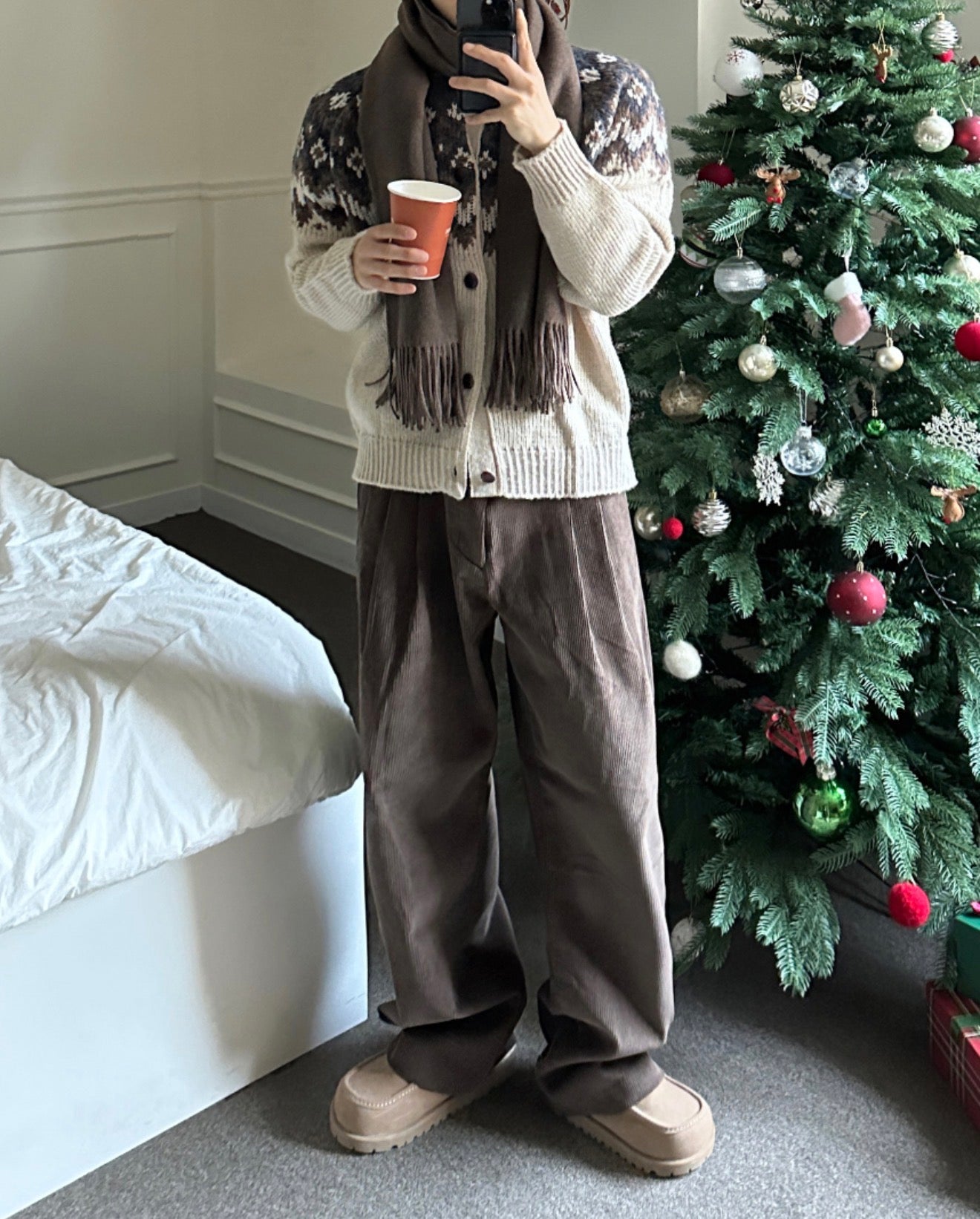 冬天必入🔥燈芯絨直腳長褲｜4色入