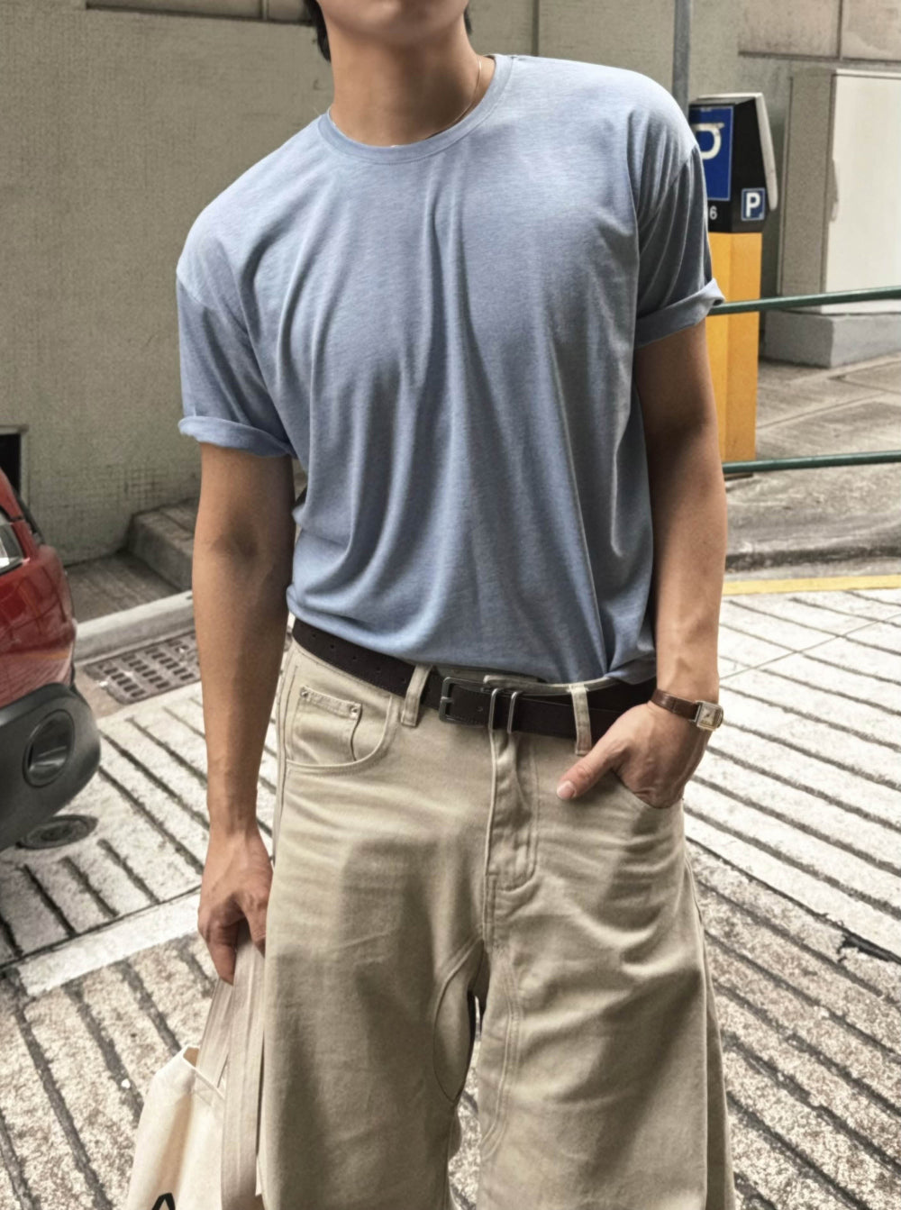 衣櫃必入款！韓製基礎款純色短袖｜8色入