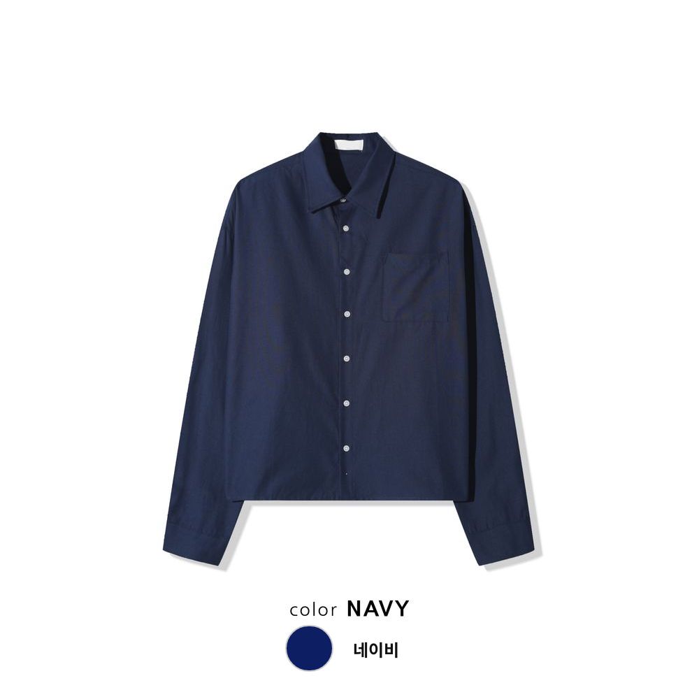 四季皆可穿！經典半短版牛津恤衫｜6色入