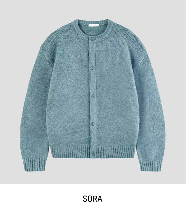 節日推薦🎅🏻輕熟質感開胸針織外套｜6色入