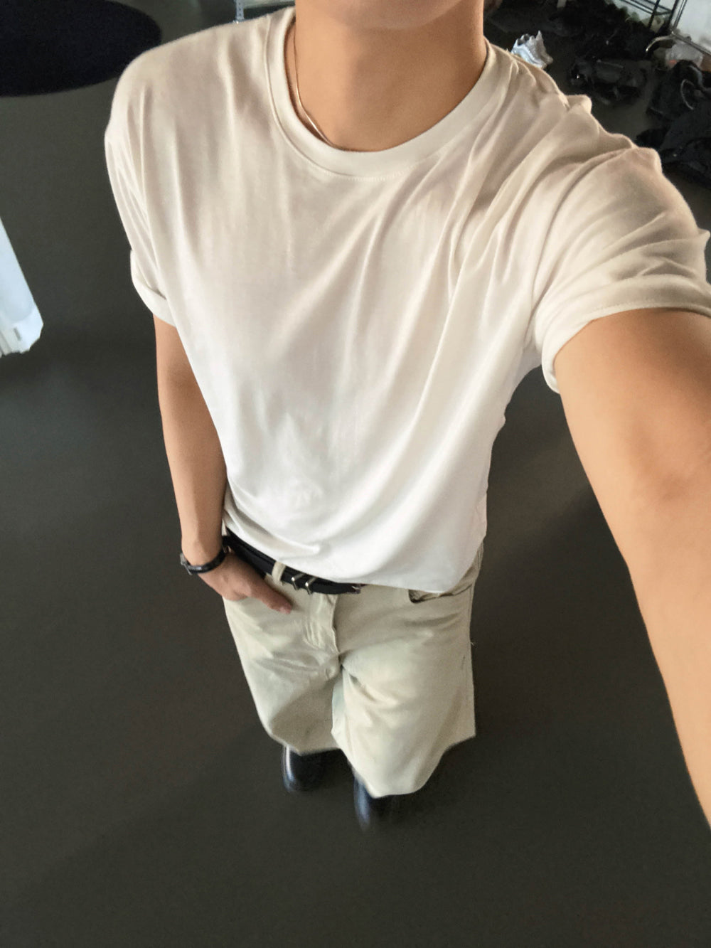 衣櫃必入款！韓製基礎款純色短袖｜8色入