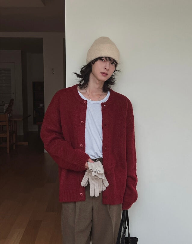 節日推薦🎅🏻輕熟質感開胸針織外套｜6色入