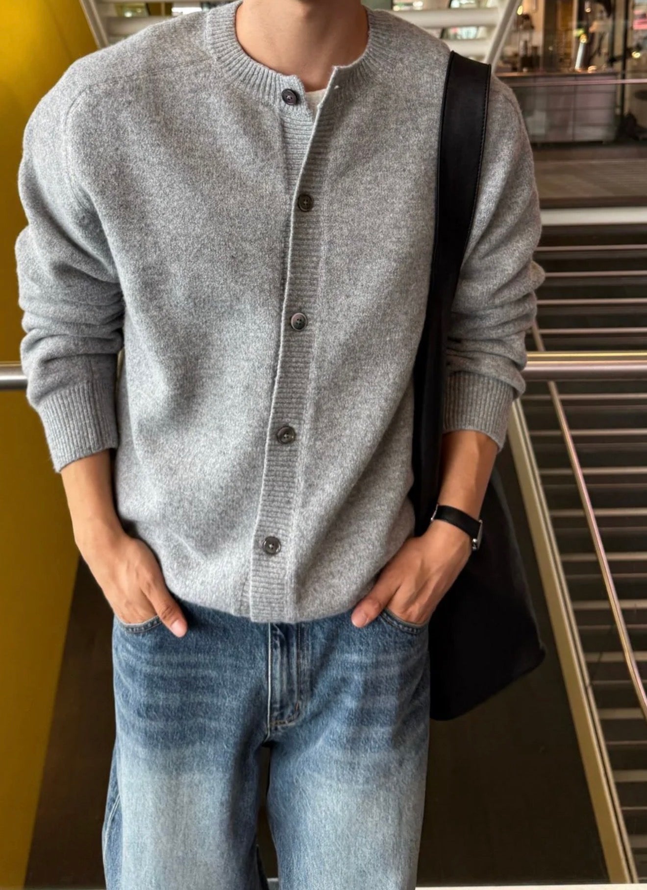 衣櫃必備款！立體編織開胸針織衫｜9色入