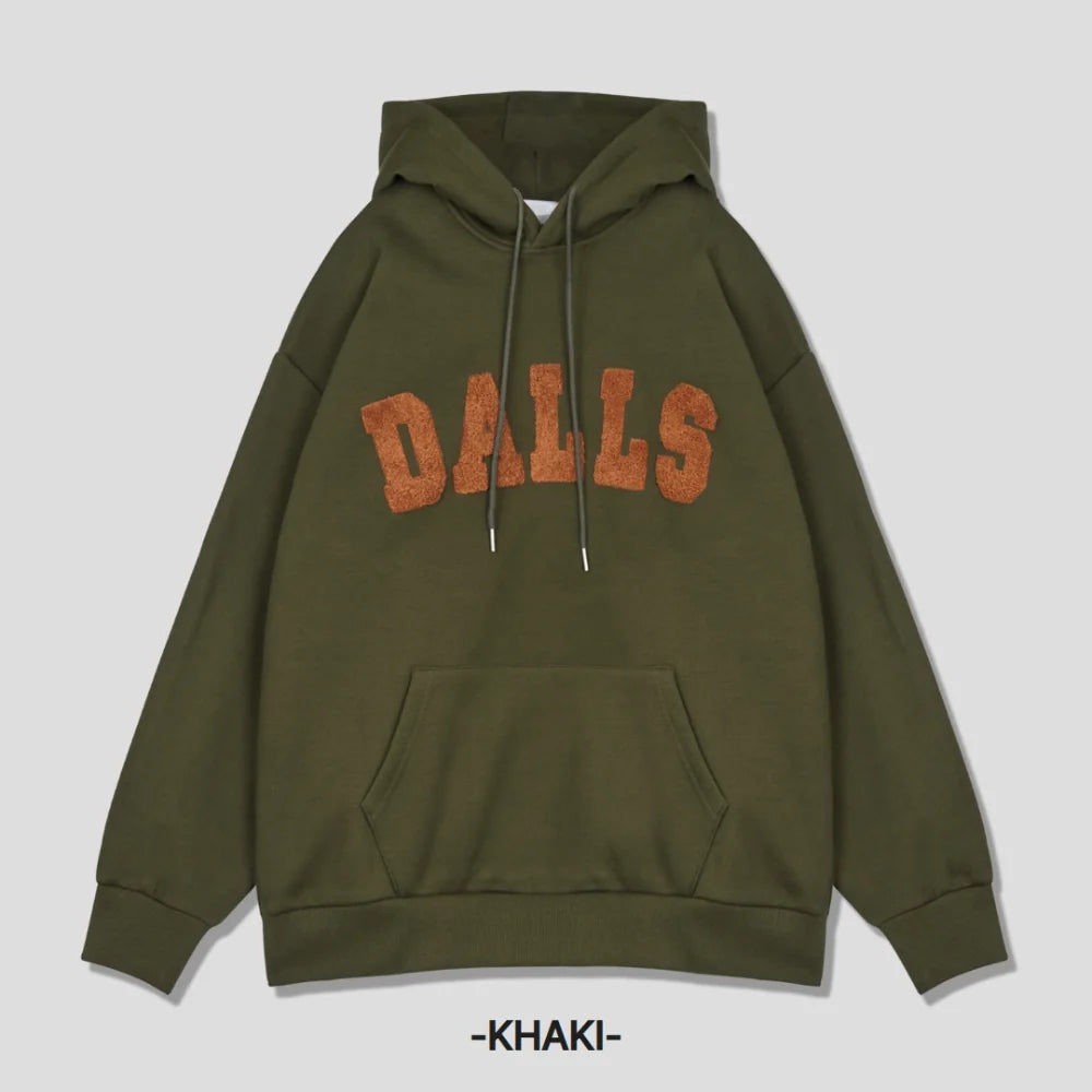 DALLS拼布連帽衛衣｜4色入