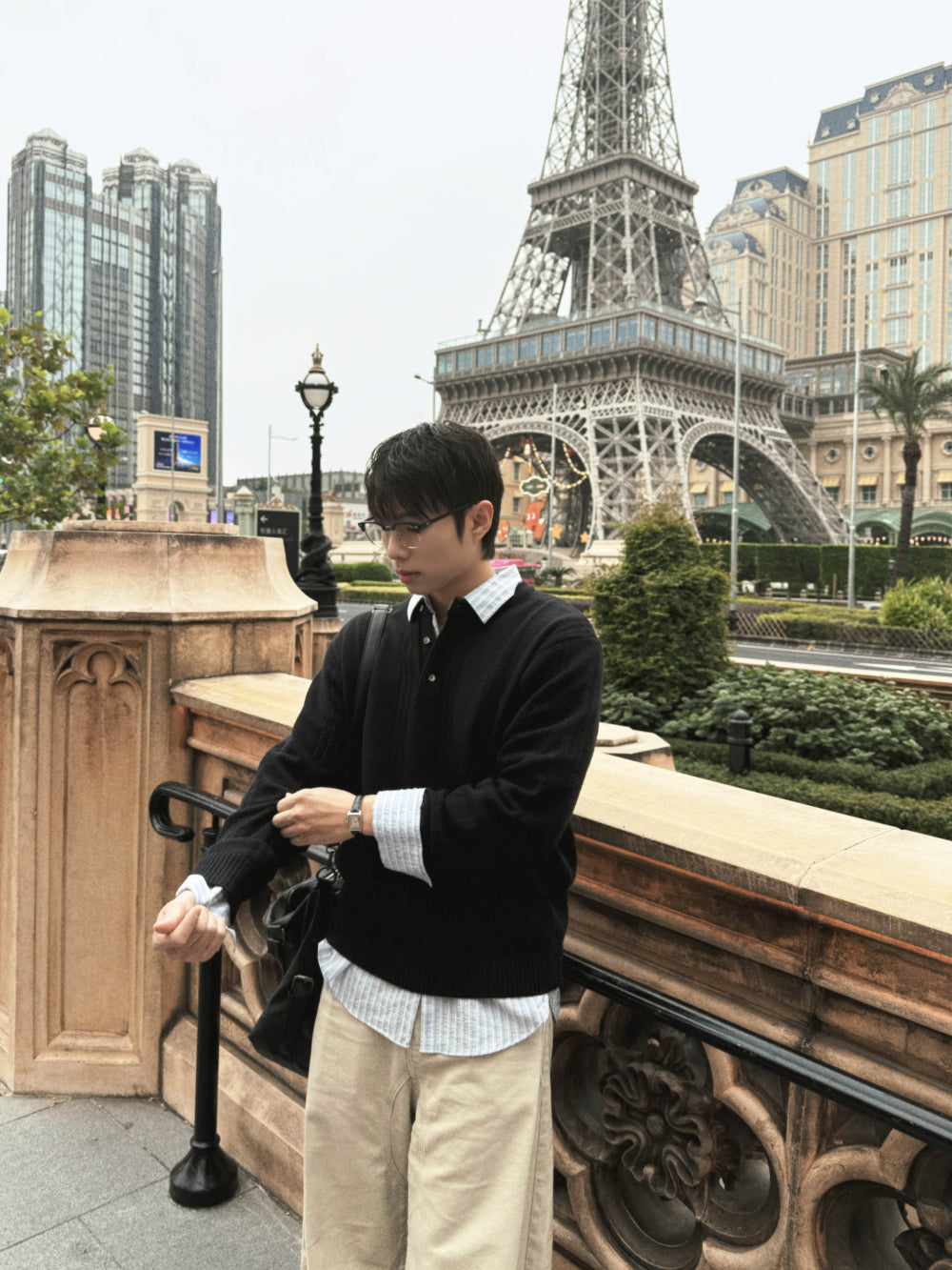 PREMIUM👑細麻花亨利領針織衫｜4色入