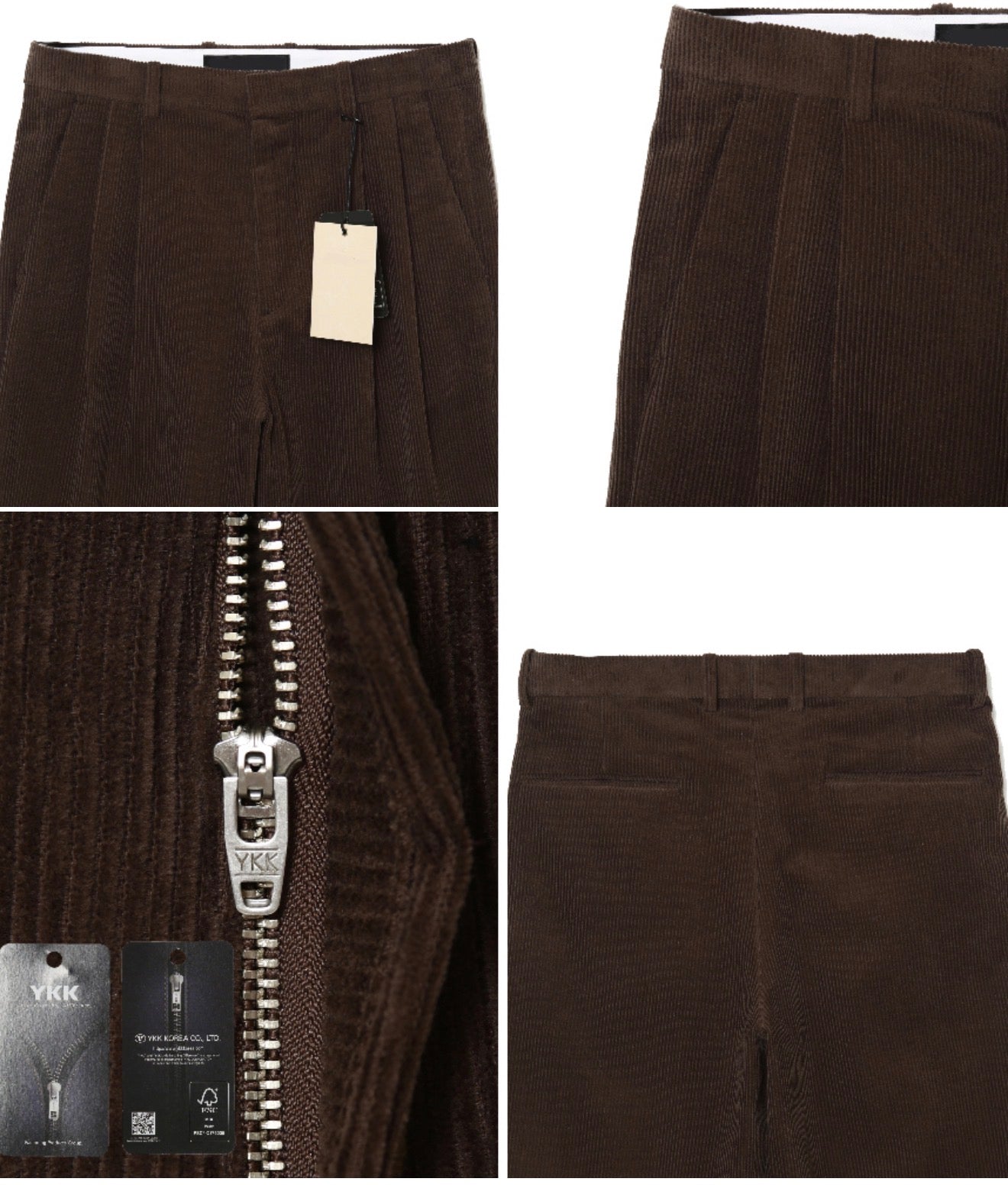 冬天必入🔥燈芯絨直腳長褲｜4色入