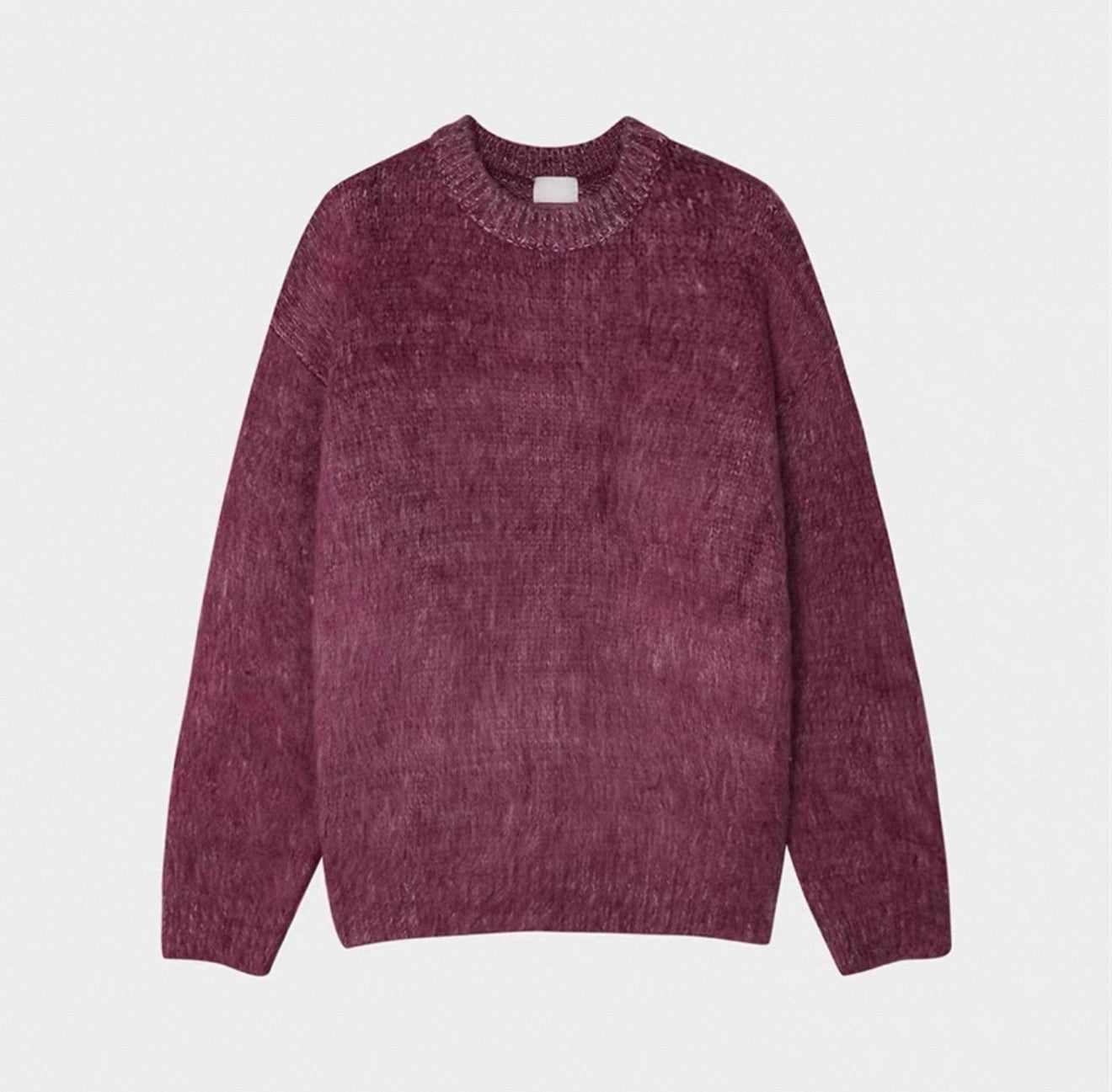 超多顏色選擇🎨馬海毛混色寬鬆針織衫｜10色入