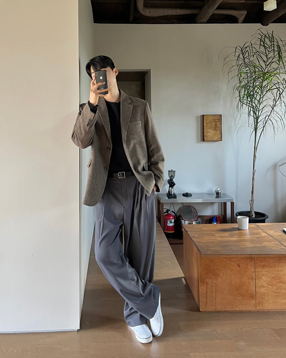 福利價🧧廓型雙褶寬鬆西裝褲｜5色入