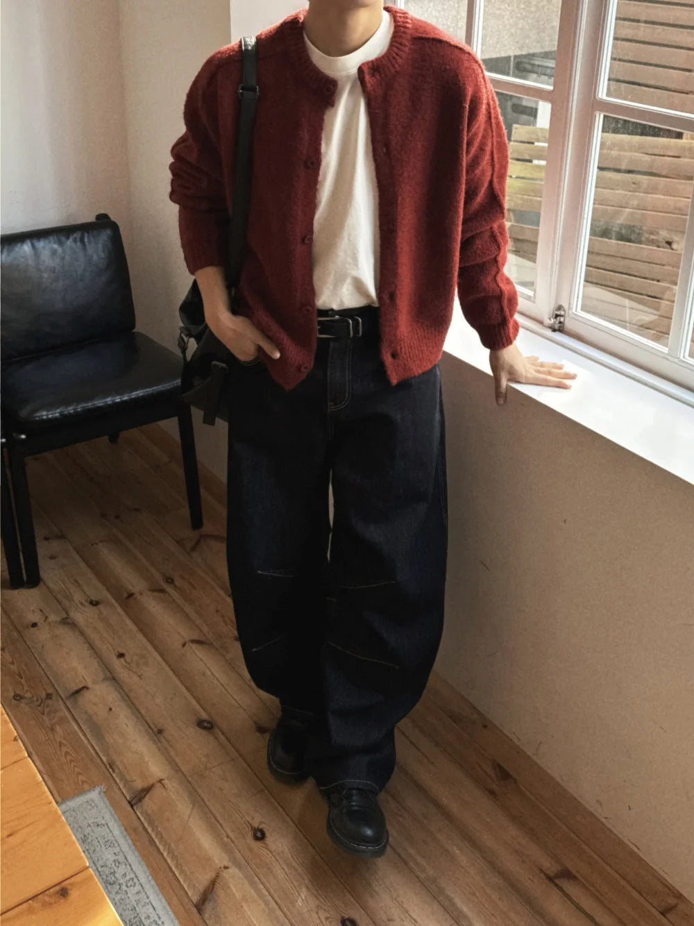 美式街頭感☄️水洗牛仔微闊形牛仔褲｜7色入