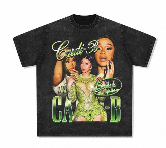 Vintage Washed Top-CardiB