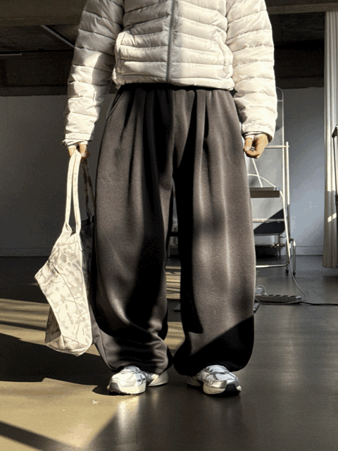 新年福利價🧧韓製彎刀棉褲｜2色入