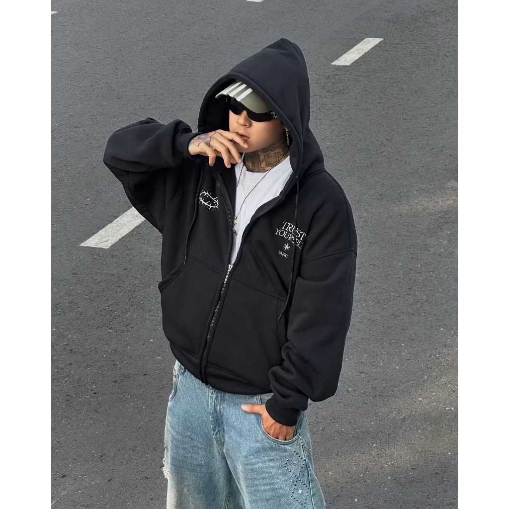 Trust Yourself 美式短版Hoodie🇻🇳