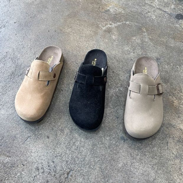 【11月下單立減$50!】腳感超舒適！韓製猄皮勃肯鞋 ｜3色入