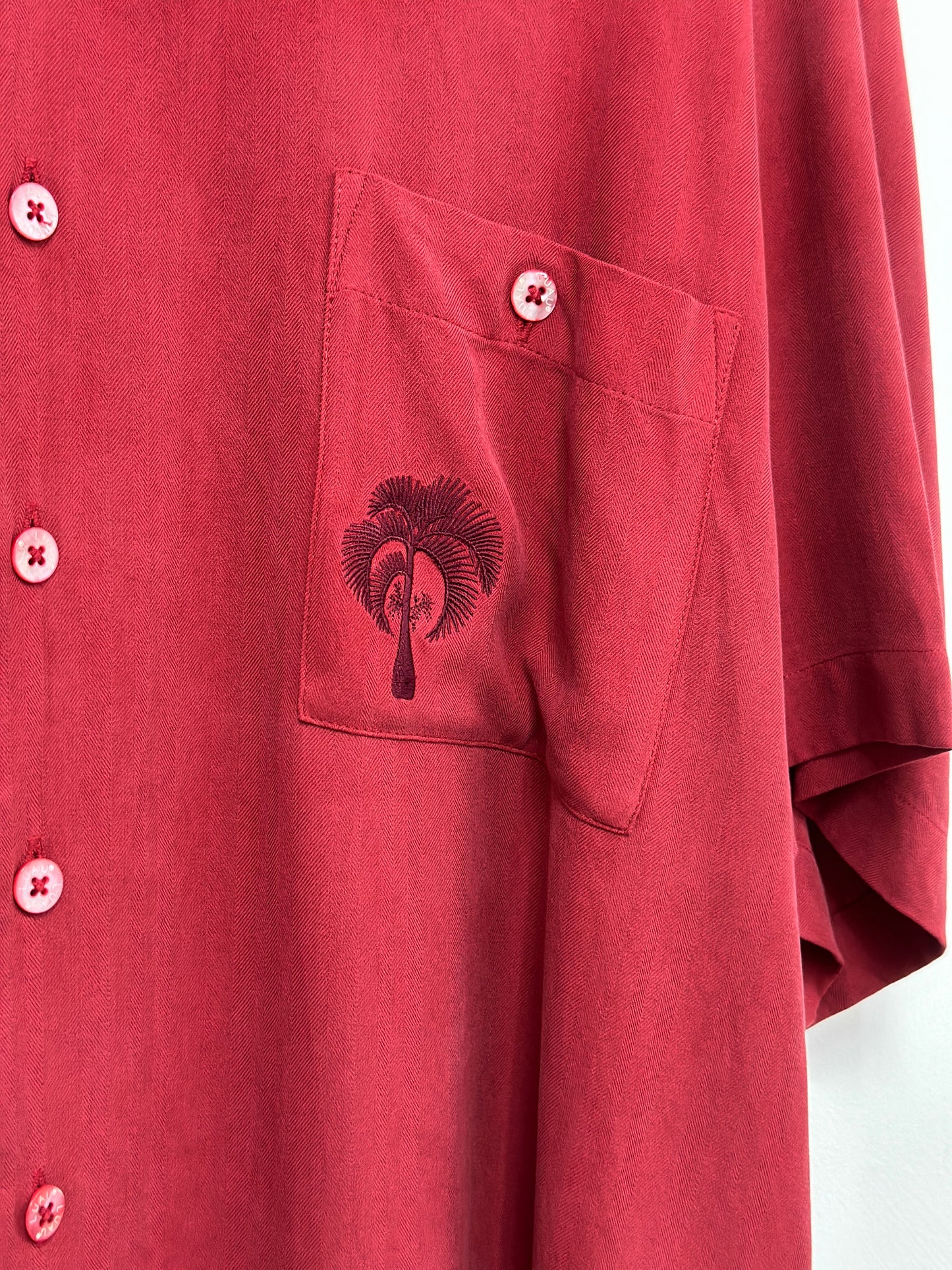 *現貨*Cuban shirt-Red Tree