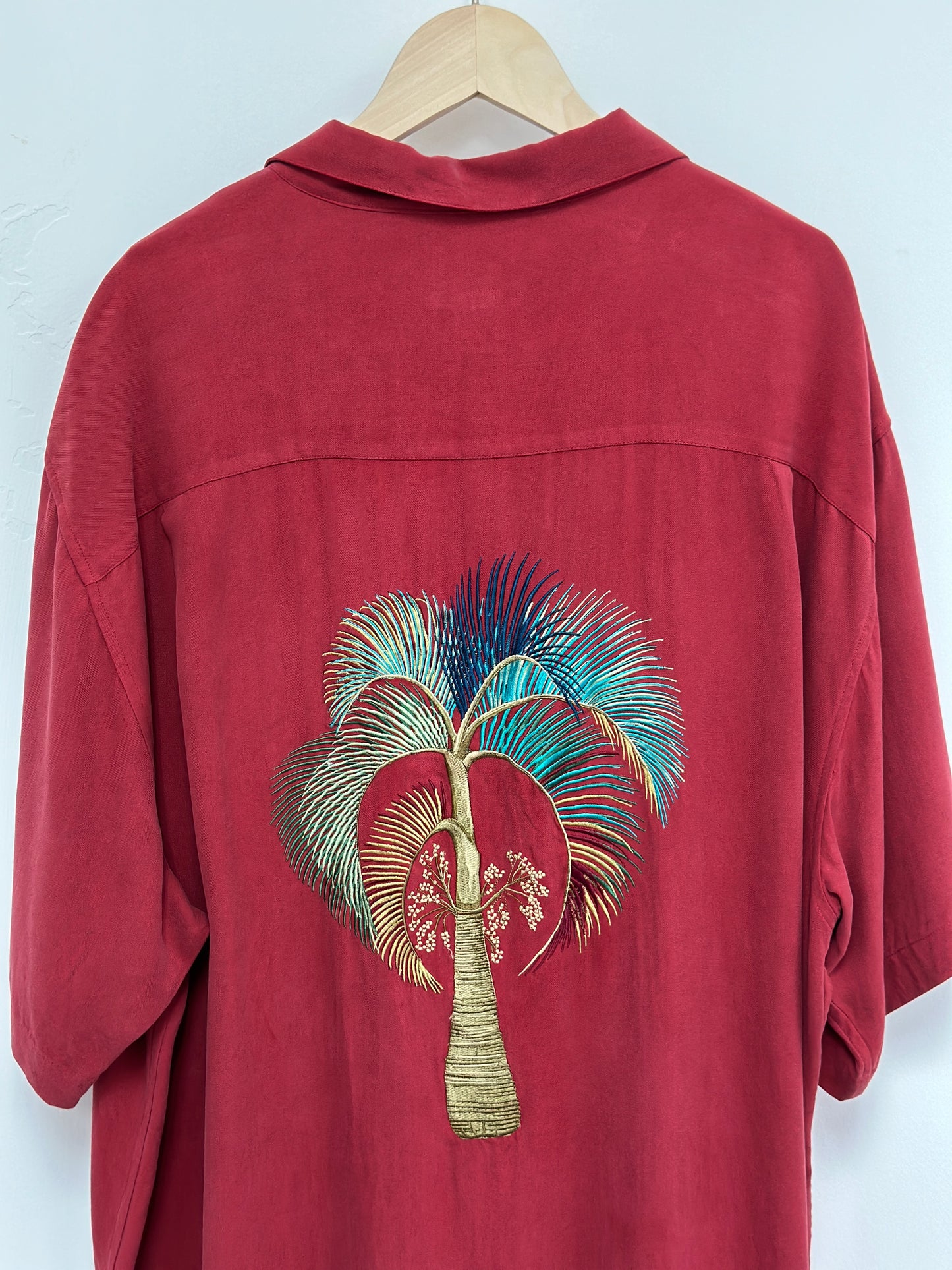 *現貨*Cuban shirt-Red Tree