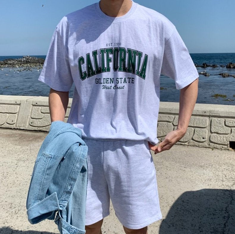 California Print Tee🌿「新款！」