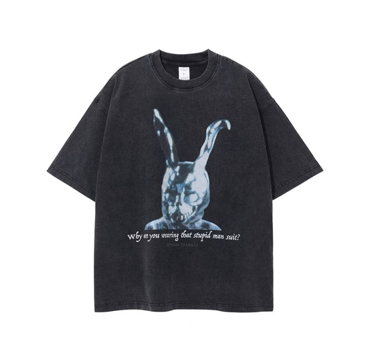 Vintage Washed Top-Rabbit