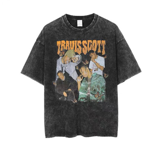 Vintage Washed Top-Travis Scott