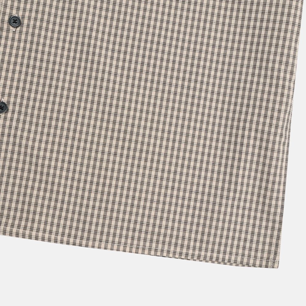 不壓身高！格仔短袖恤衫｜4色入