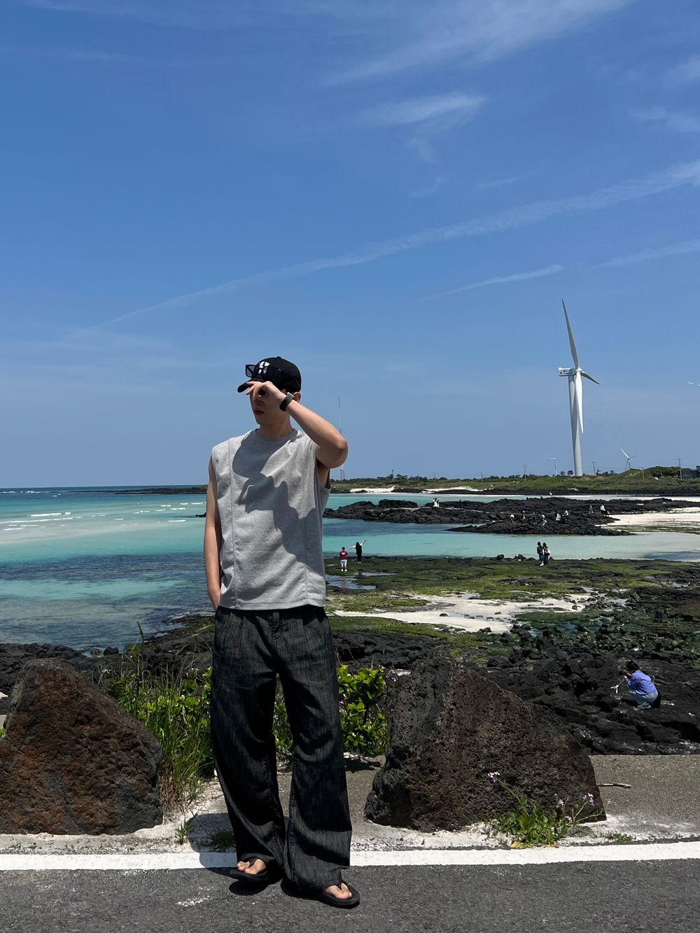 Gym Bro系列🏋️線條純色坎肩背心｜4色入