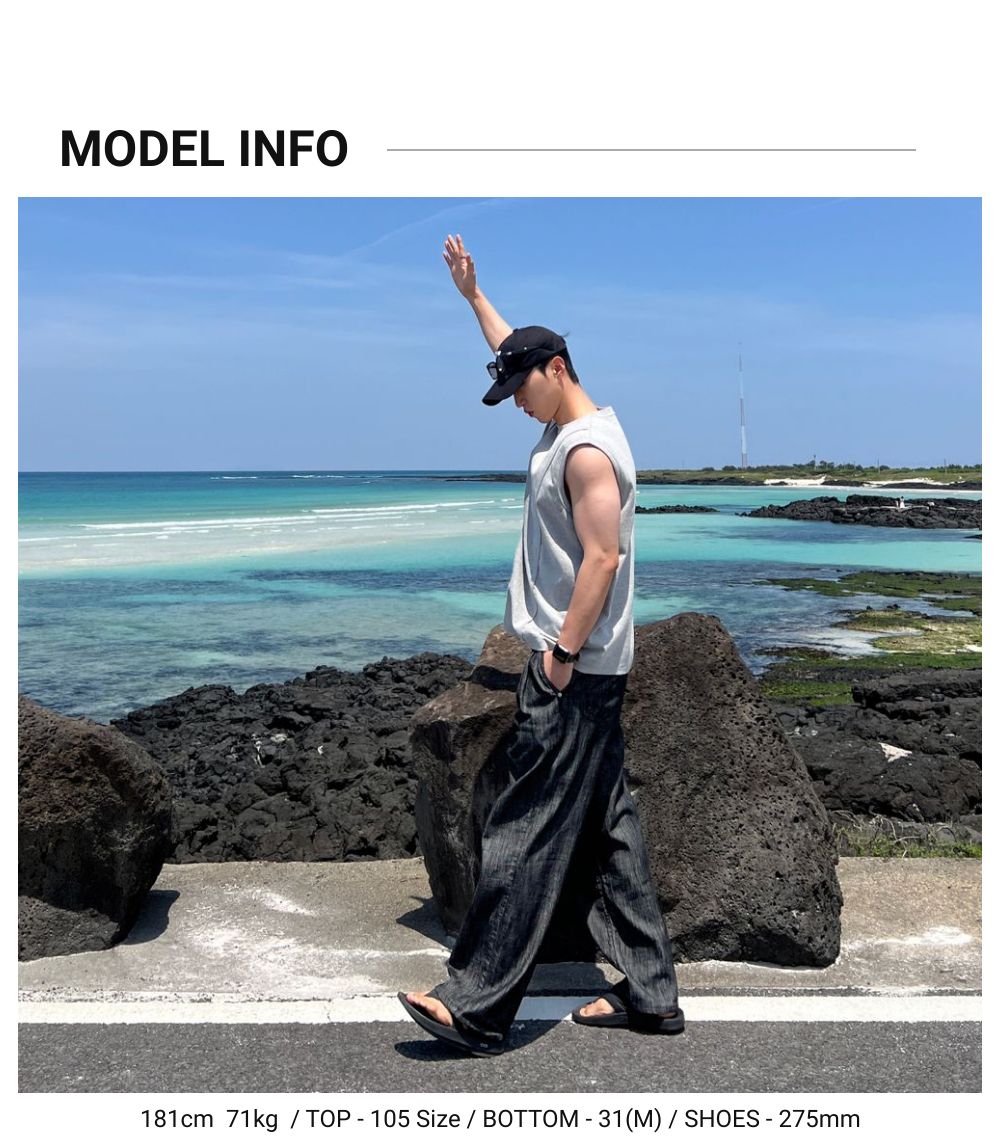 Gym Bro系列🏋️線條純色坎肩背心｜4色入