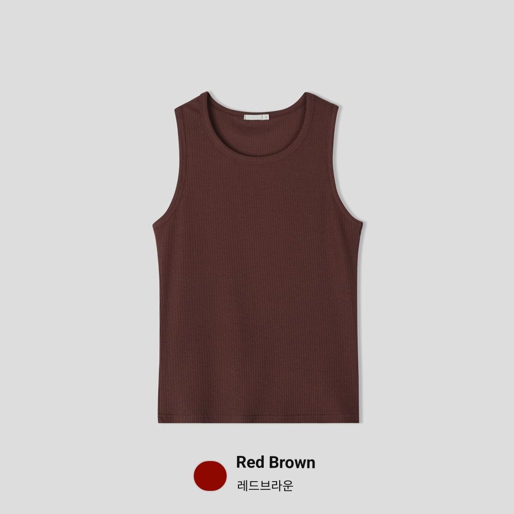 Gym Bro系列🏋️純色貼身彈性背心｜6色入